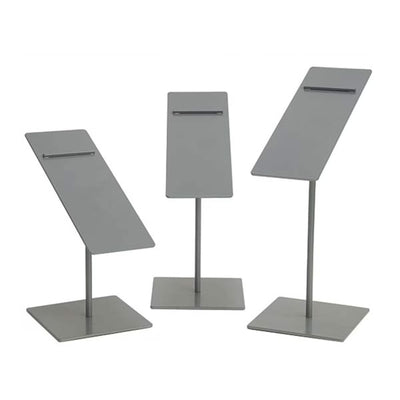 3 pc metal shoe riser set display