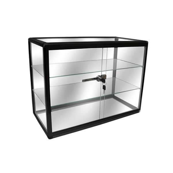 Counter Display Case Black