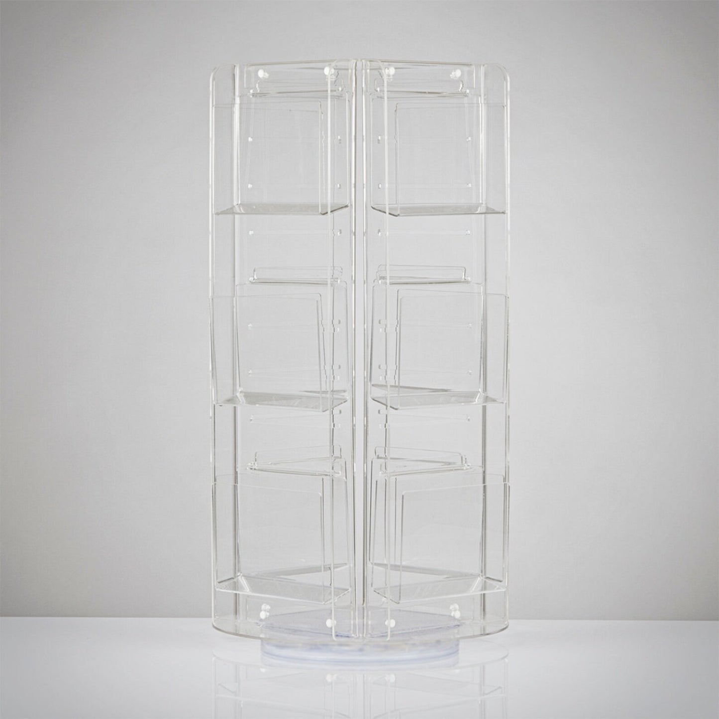 Card Holder retail display clear acrylic
