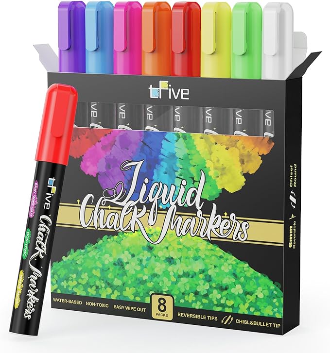 Chalk pens easy wipe