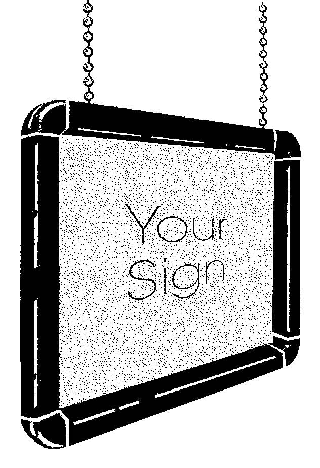 Simple Frame Sign Holder