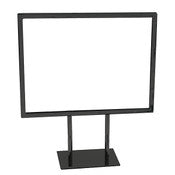 8 1/2" x 11" Metal Counter Sign Frame