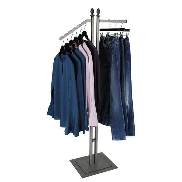 4 way clothing rack used hot sale