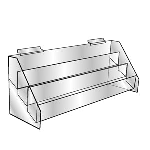 Slatwall Three Tier Video Card Holder – Sd&f - Main Image