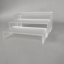 Acrylic Shoe Risers Set - Clear or Frosted