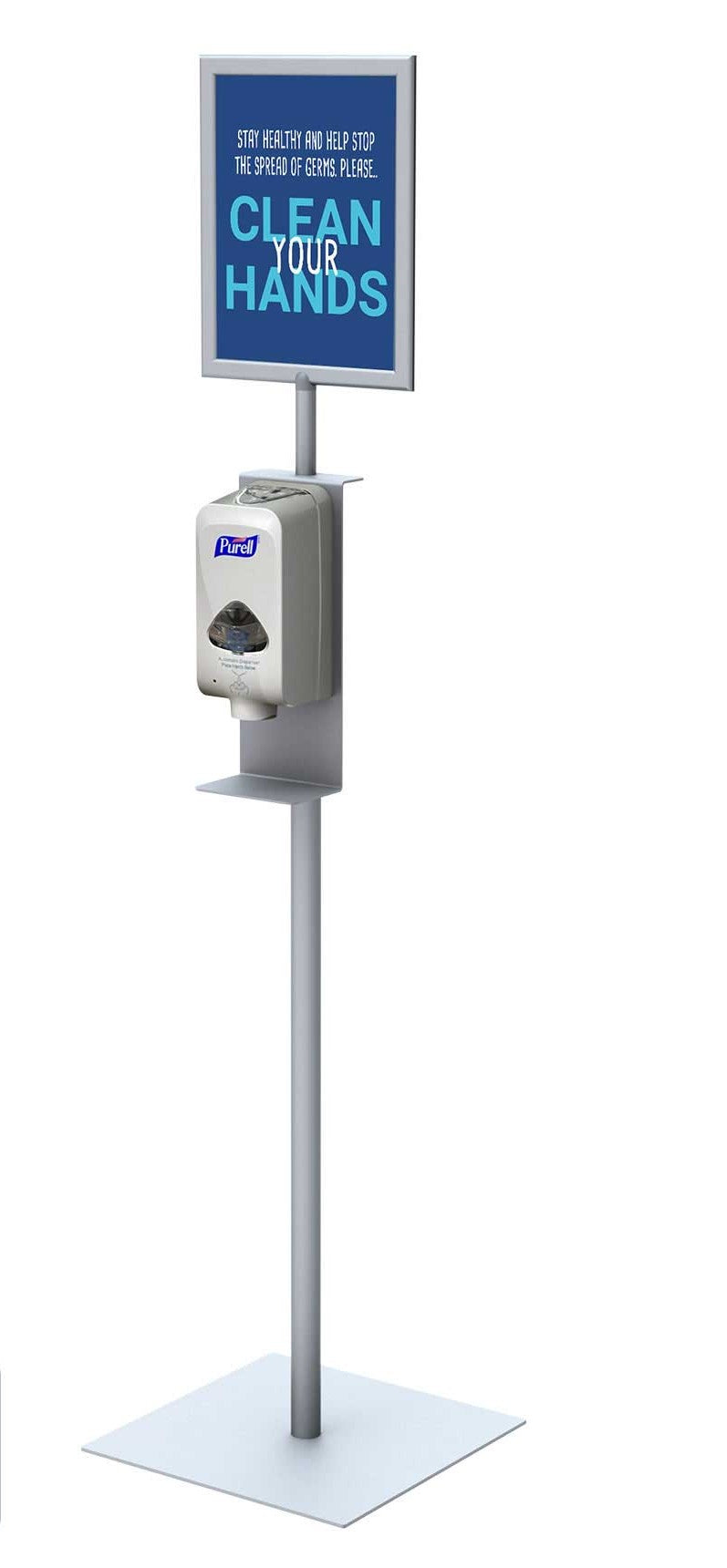 Hand sanitizer stand