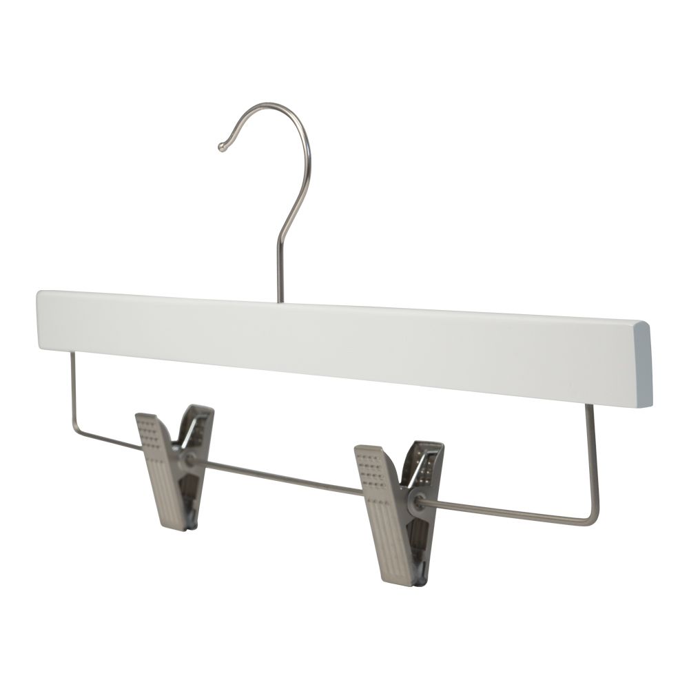 Wood slim hangers save space