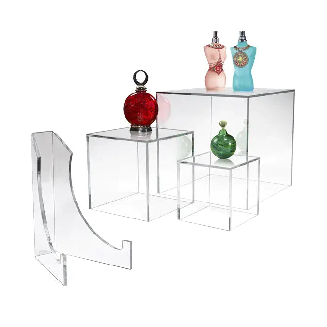 Display Risers Easels & Bins for Retail Merchandising - Saddleback Display