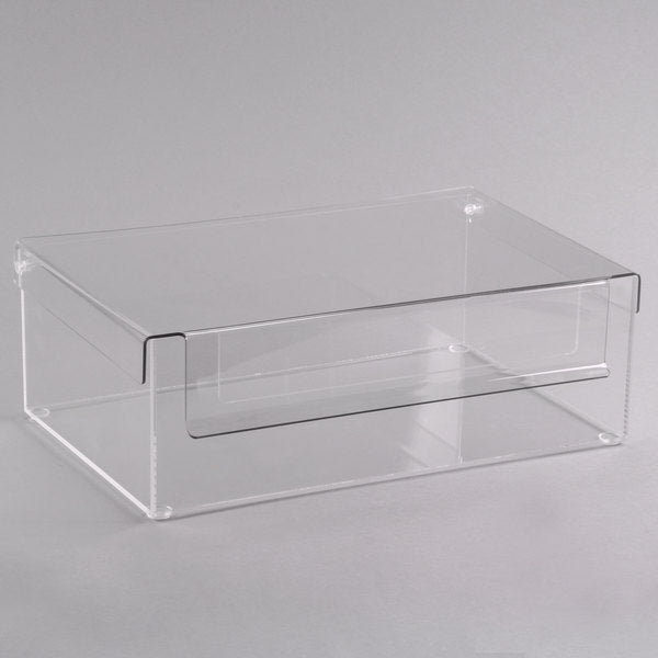 Acrylic bin 1478 cal mil bakery case display