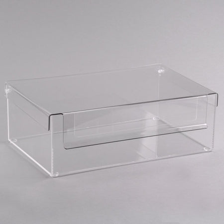 Acrylic bin 1478 cal mil bakery case display