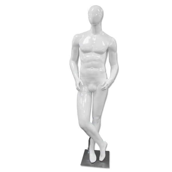 MN-112 Male Abstract Full Body Standing Mannequin – DisplayImporter