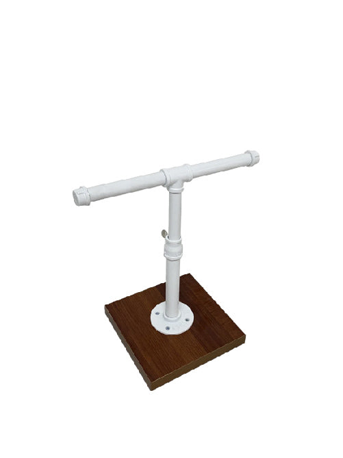 Pipeline T Stand Counter White