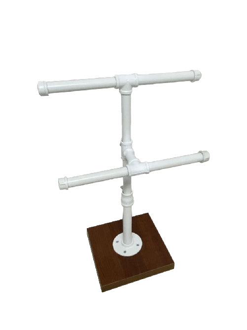 Pipeline T Stand Counter White