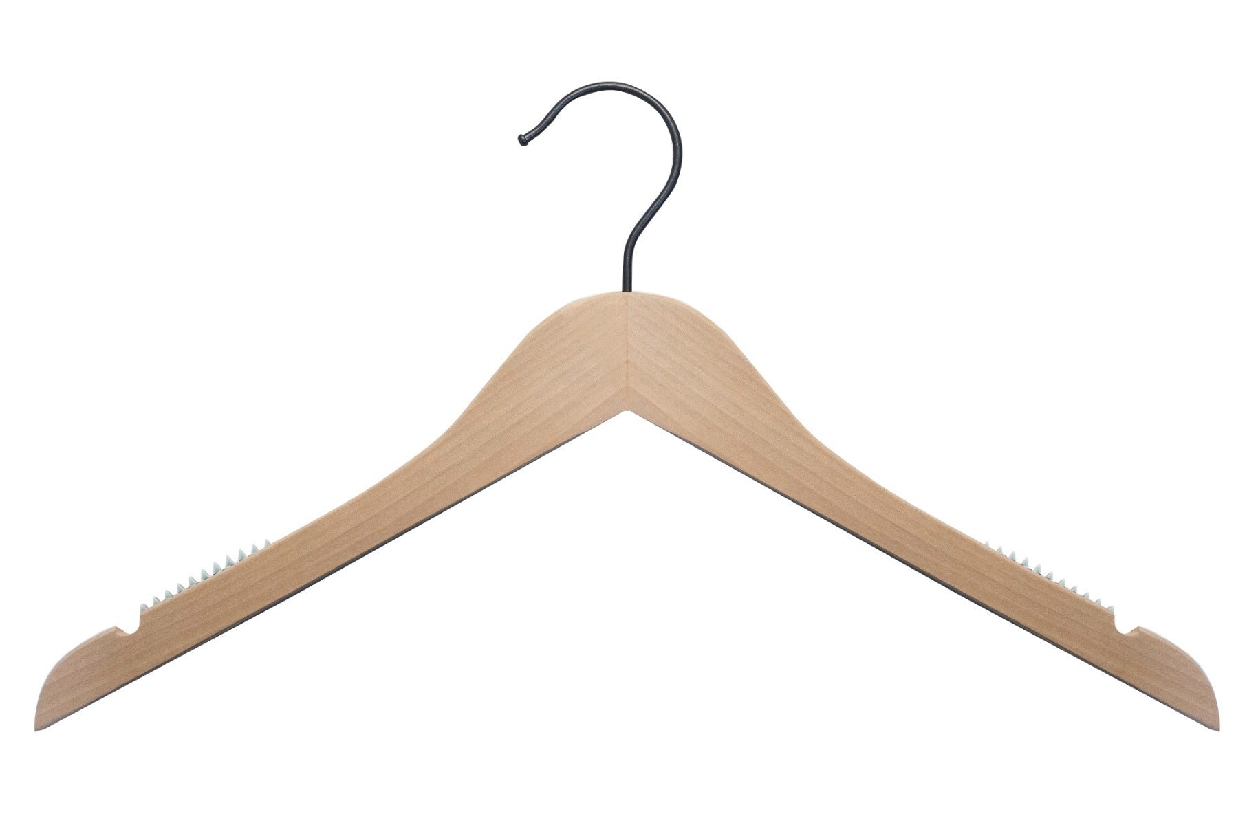Ash Finish TOP hangers with smoke gray hook 14" 