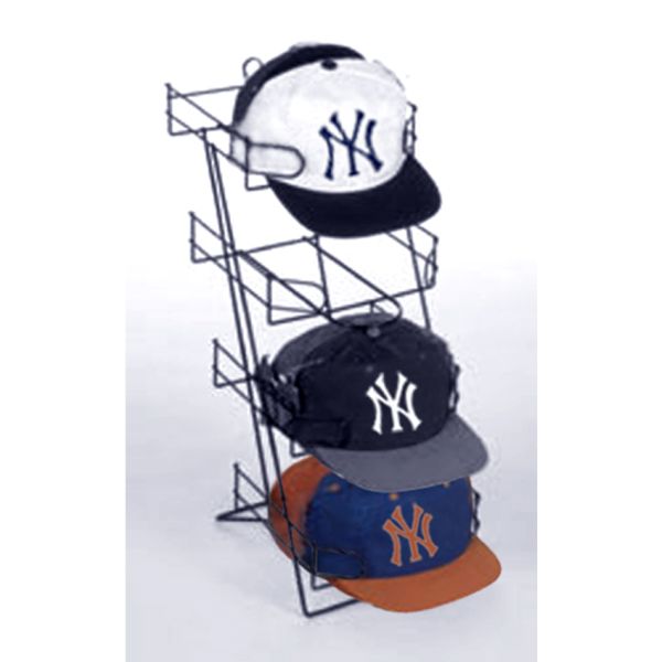 Counter hat cap holder in black