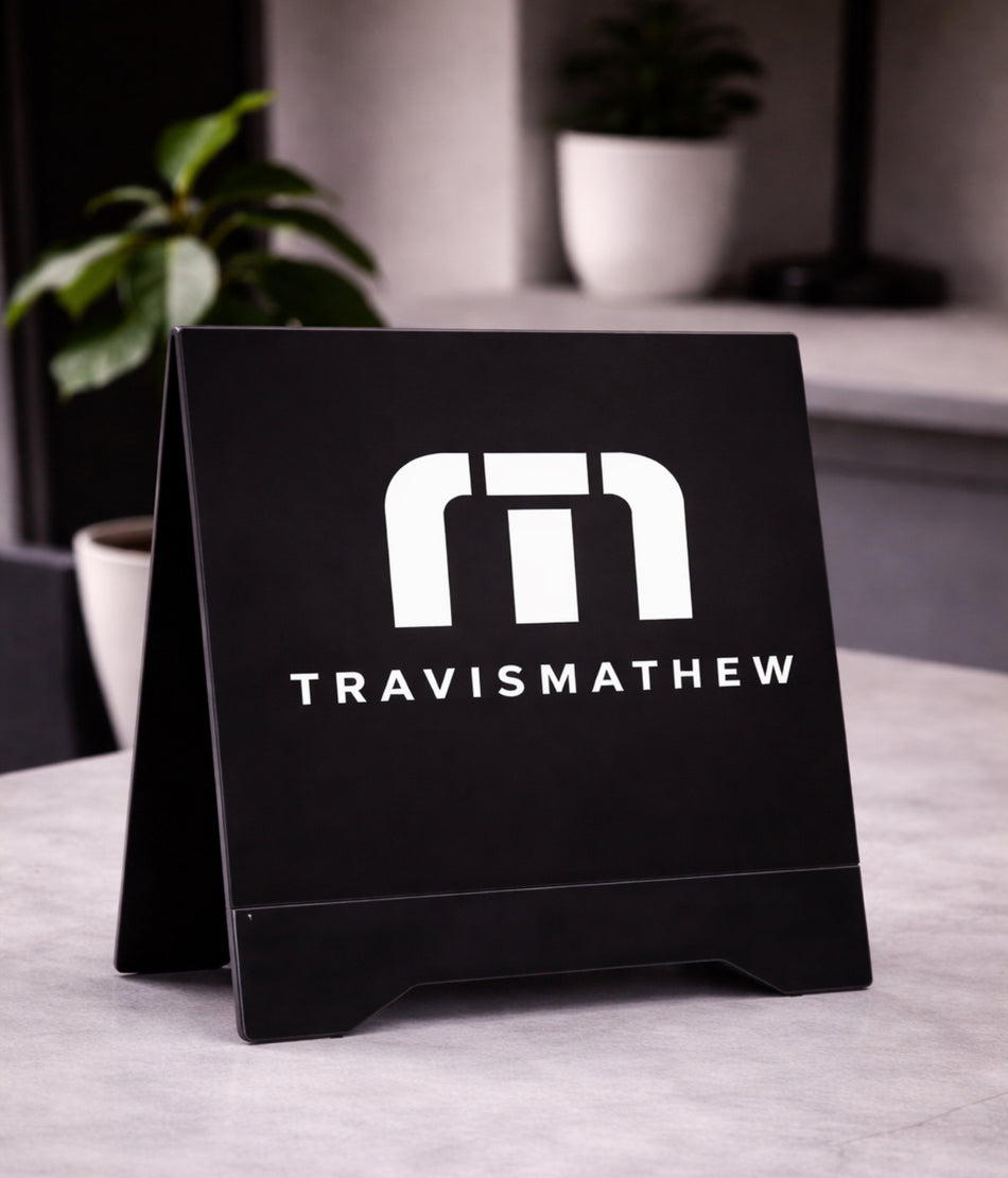 Table Top Sign Card - Double sided
