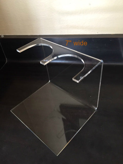 Double boot display stand