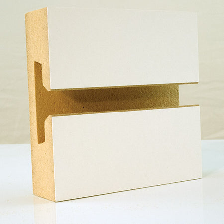 White Slatwall 2'h x 4'w panels 