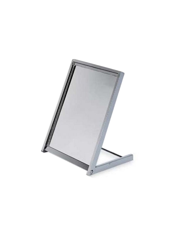 Folding chrome floor shoe mirror HD