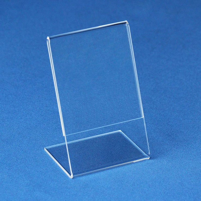 Vertical business card holder sign holder acrylic