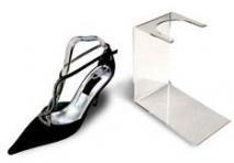 Boot Display Risers Clear Acrylic
