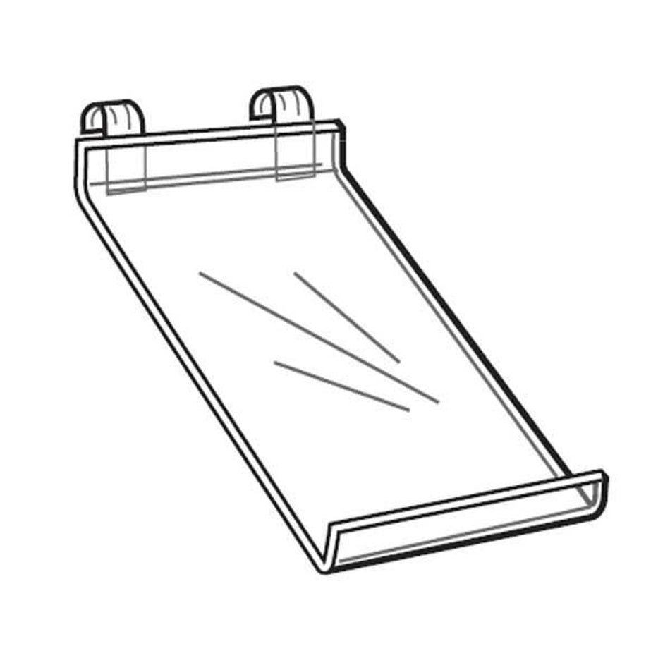 Angled Shelf Clear - Small
