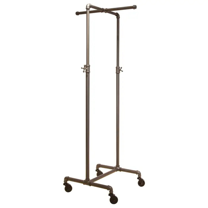 small rack pipeline with crossbar rolling grey 