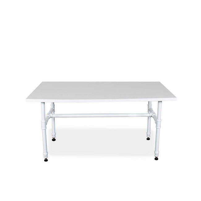 Pipe Table - white w/ white Small