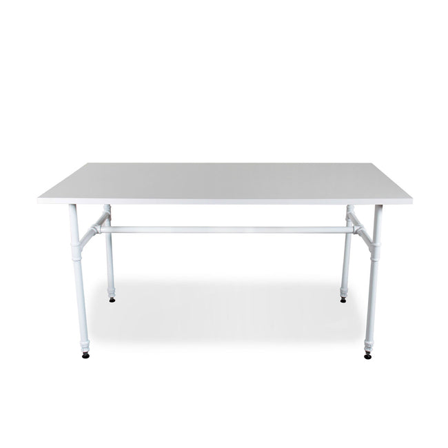 Pipe Table white w/ white Large