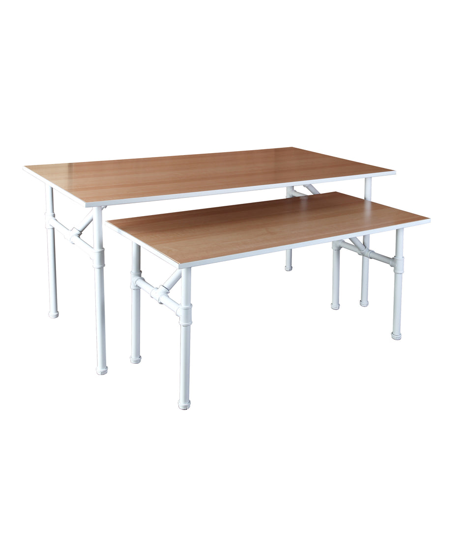 Pipeline Table Set White