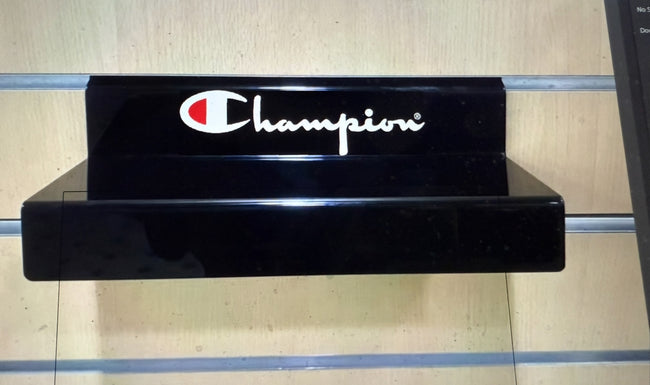 Shelf with Rear Logo
