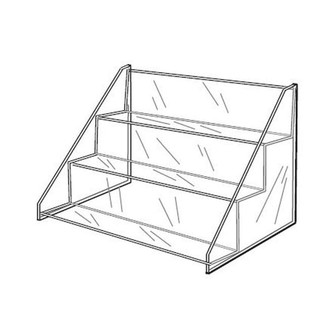 Shoe Polish / Cleaner Counter Display Stand