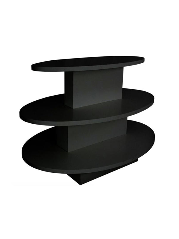 Oval 3 tier table