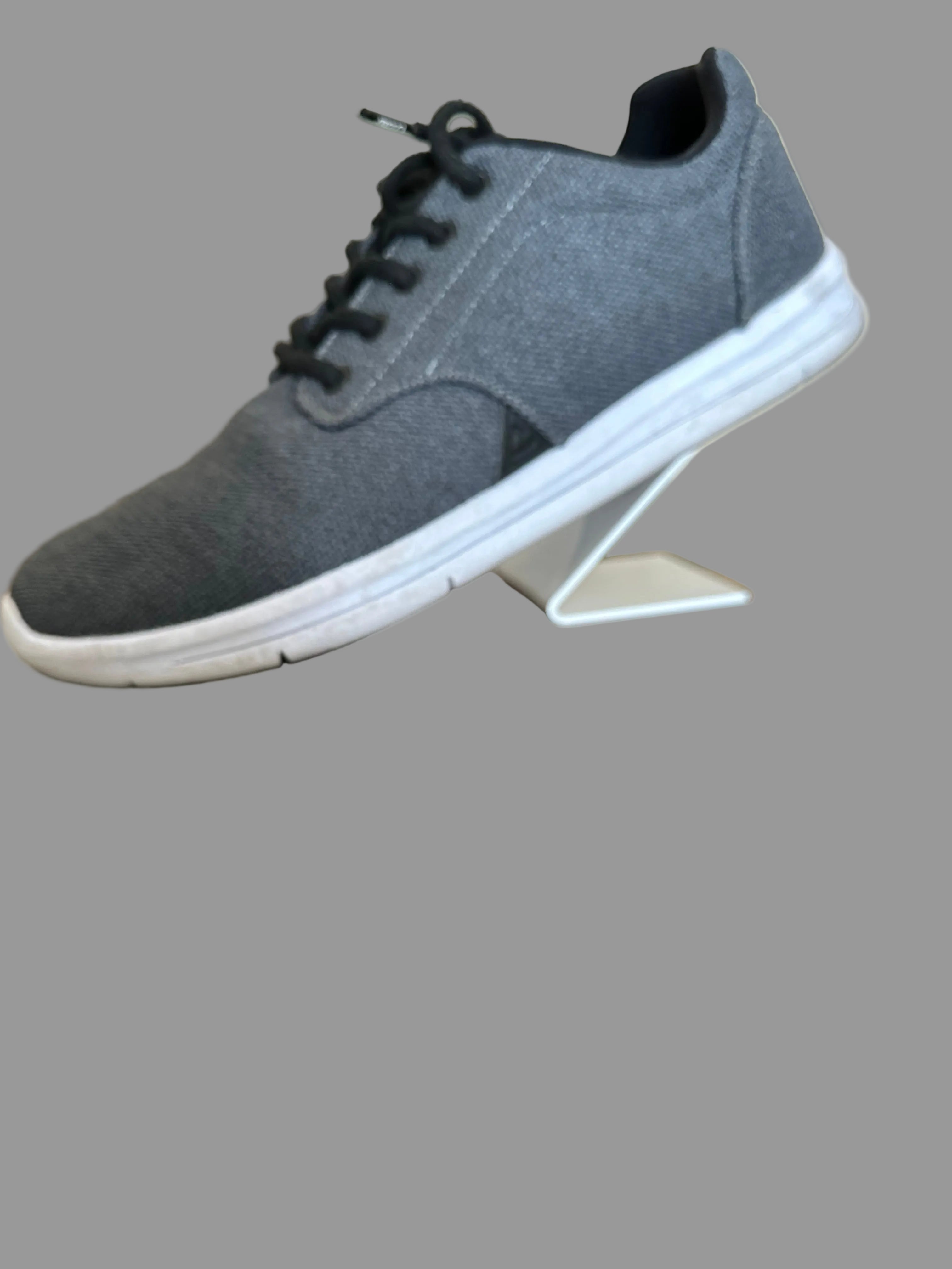 Mini white shoe riser acrylic