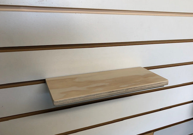 Wood Shelf Slatwall