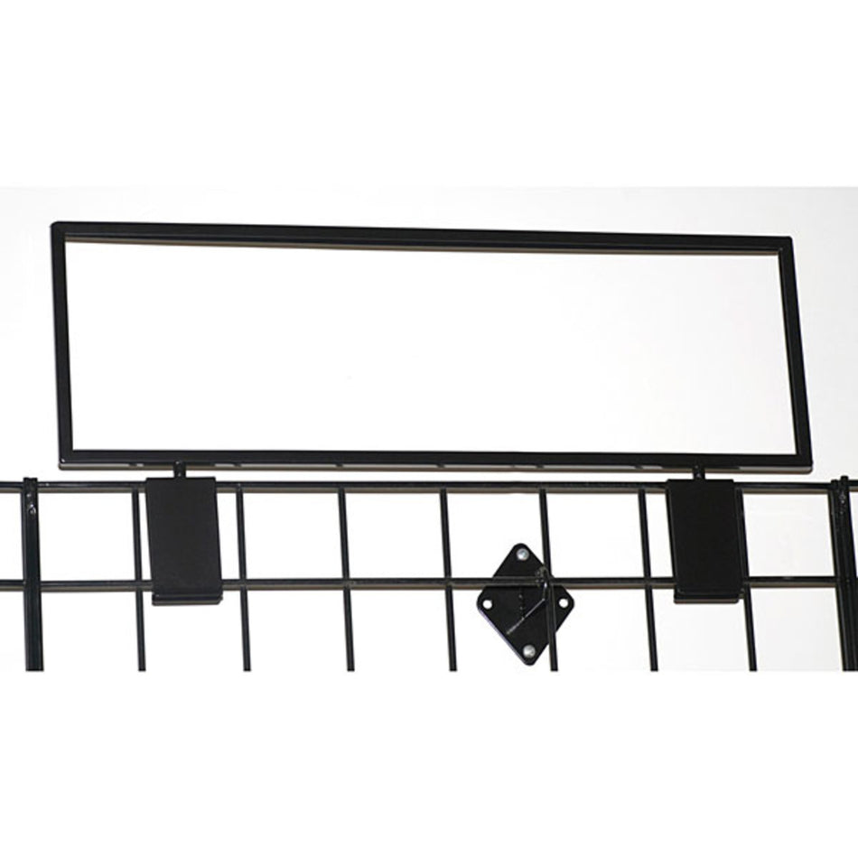 Gridwall Top Sign Holder - Large