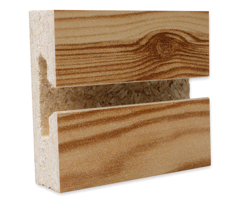 Knotted Pine slatwall panel
