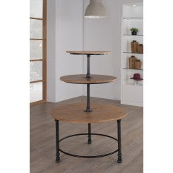 Round 3 Tier - Distressed Pine