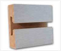 Brushed Aluminum Slatwall