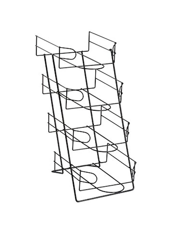 Black hat cap holder for 20 hats organize