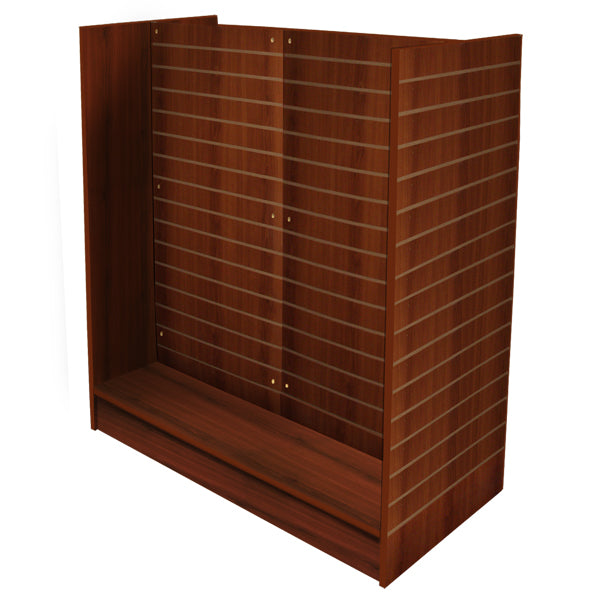 Cherry Slatwall Gondola Unit