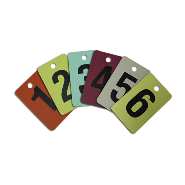 Dressing Room Numbers