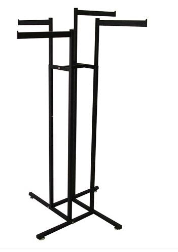 4 Way Rack- 4 Straight Arms - Chrome or Black – Sd&f