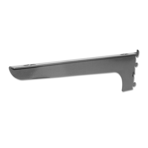 14" Wood Shelf Bracket - Raw Steel