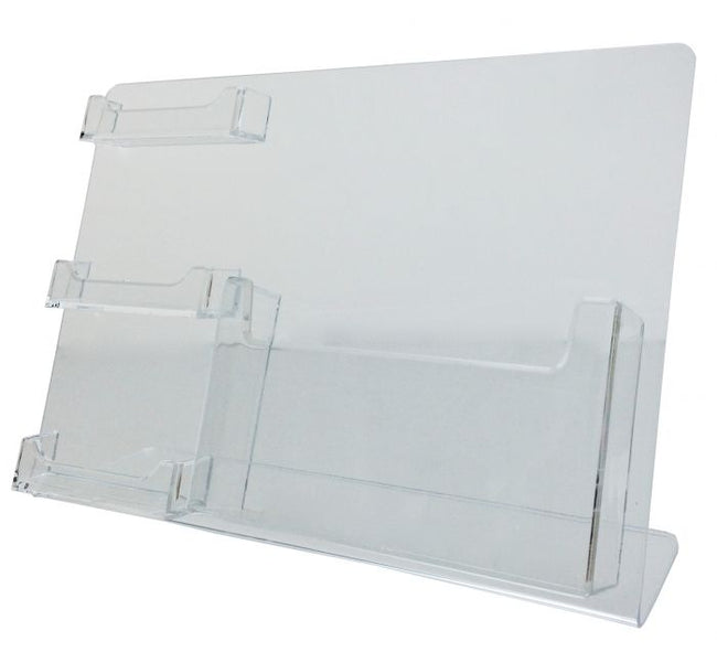 Brochure holder and business cards organizer