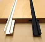 Plastic Slatwall Snap-In inserts for grooves