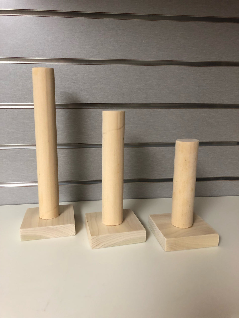 wood bracelet display