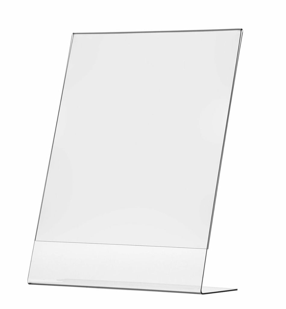 Slant Back Sign Holder Vertical - Large