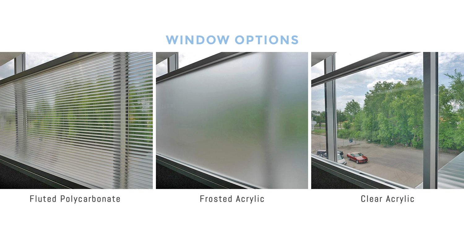 Frost or twin wall barriers