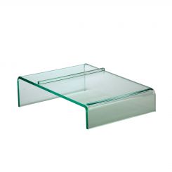 Double Wide Shoe Riser glass green